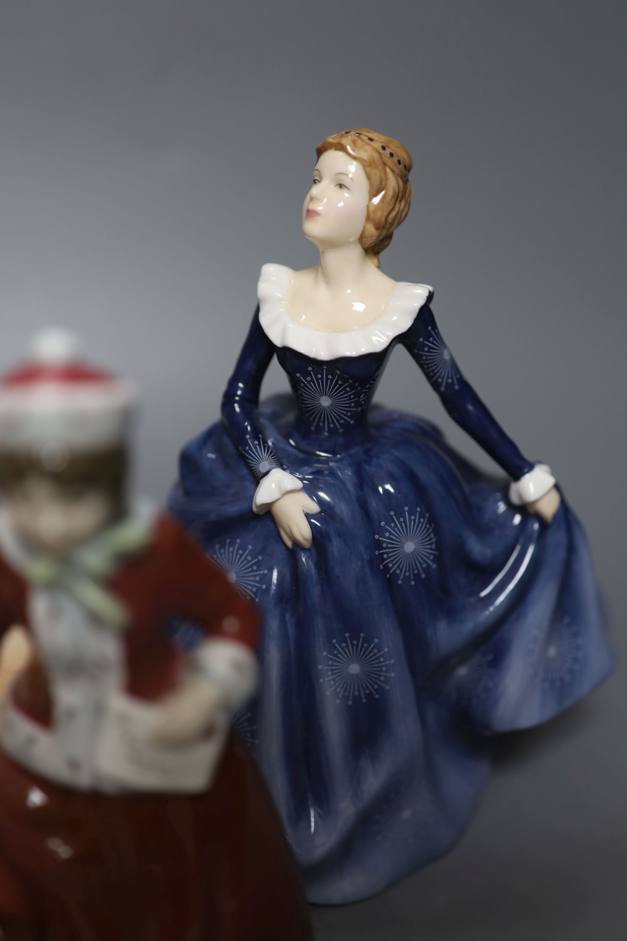 Five Royal Doulton figures